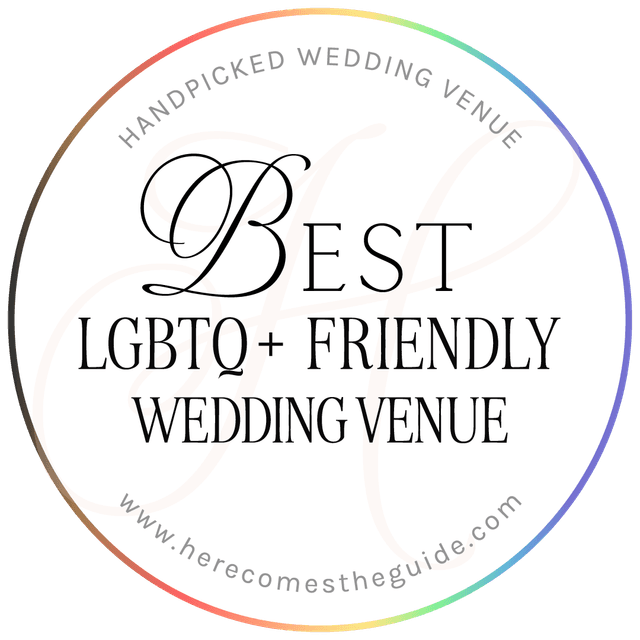 Best LGBTQ+ Friendly Wedding Venue Badge